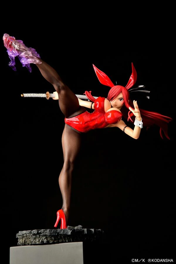 Fairy Tail - Erza Scarlet - 1/6 - High Kick Ver., Crimson Bunny (Orca Toys) - Image 3