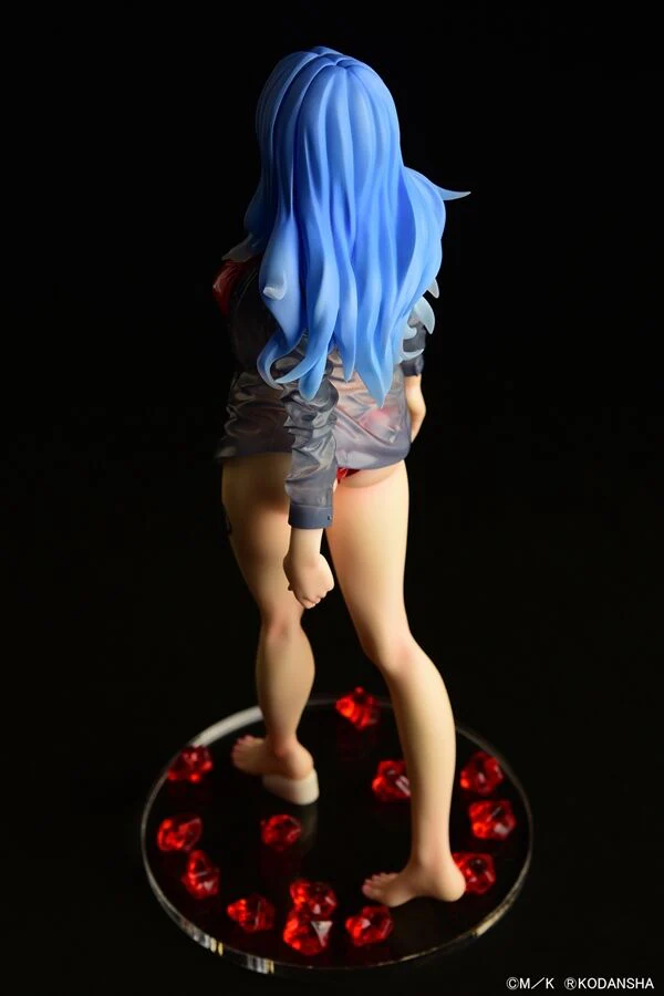 Fairy Tail - Juvia Lockser - 1/6 - Gravure_Style, Sheer Wet Shirt SP, Red Bikini!! (Orca Toys) - Image 9