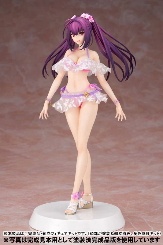 Fate/Grand Order - Scáthach-Skadi - Assemble Heroines - Summer Queens - 1/8 - Ruler - Model Kit (Our Treasure) - Image 2