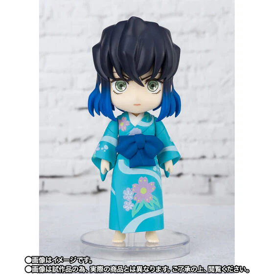 Figuarts Mini - Kimetsu no Yaiba - Kamado Tanjirou - Agatsuma Zenitsu - Hashibira Inosuke - Sumiko - Yoshiko - Inoko - Yukaku-hen Set (Bandai Spirits) [Shop Exclusive] - Image 6