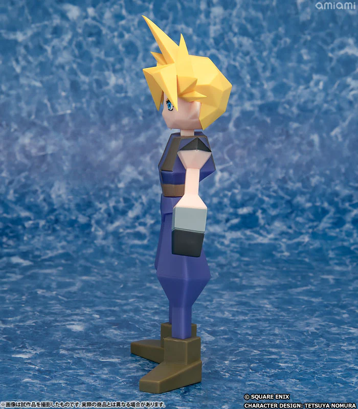 Final Fantasy VII - Cloud Strife - Polygon Sofubi - Sofubi Figure (Square Enix) - Image 2