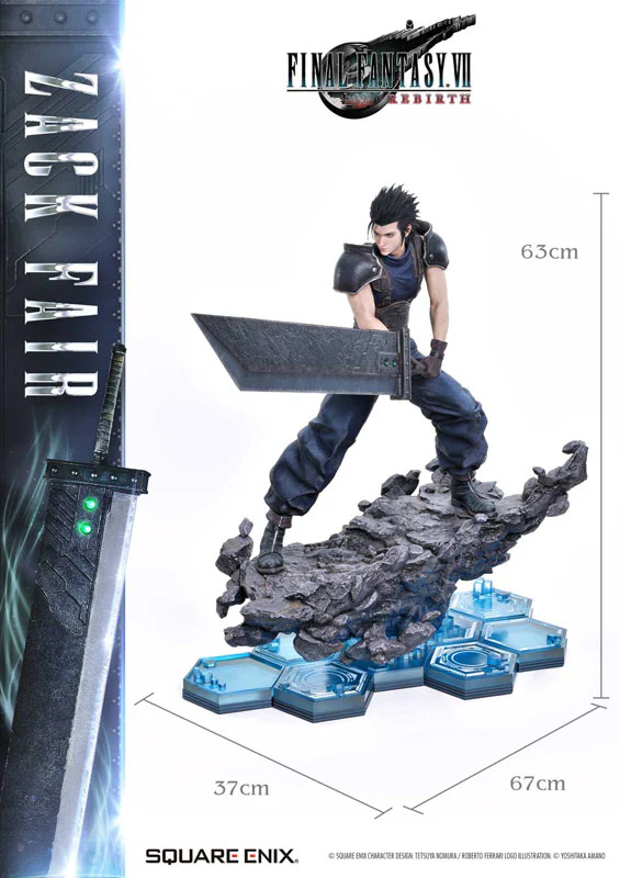 Final Fantasy VII Rebirth - Zack Fair - Square Enix Masterline (SEM-09) - 1/4 (Prime 1 Studio) - Image 3