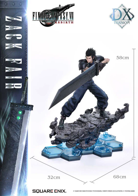 Final Fantasy VII Rebirth - Zack Fair - Square Enix Masterline (SEM-09DX) - 1/4 - DX Version (Prime 1 Studio) - Image 2
