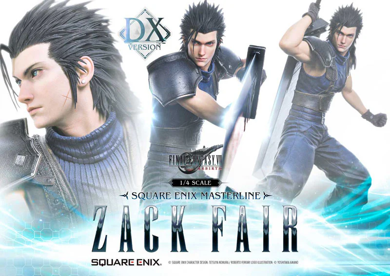 Final Fantasy VII Rebirth - Zack Fair - Square Enix Masterline (SEM-09DX) - 1/4 - DX Version (Prime 1 Studio) - Image 5