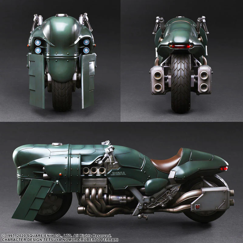 Final Fantasy VII Remake - Keibihei - Play Arts Kai - & Bike Set (Square Enix) - Image 7