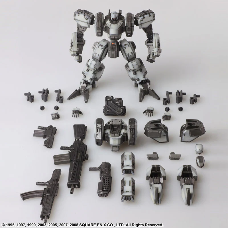 Front Mission - Structure Arts - 1/72 - Zenith DV White (Square Enix) - Image 4