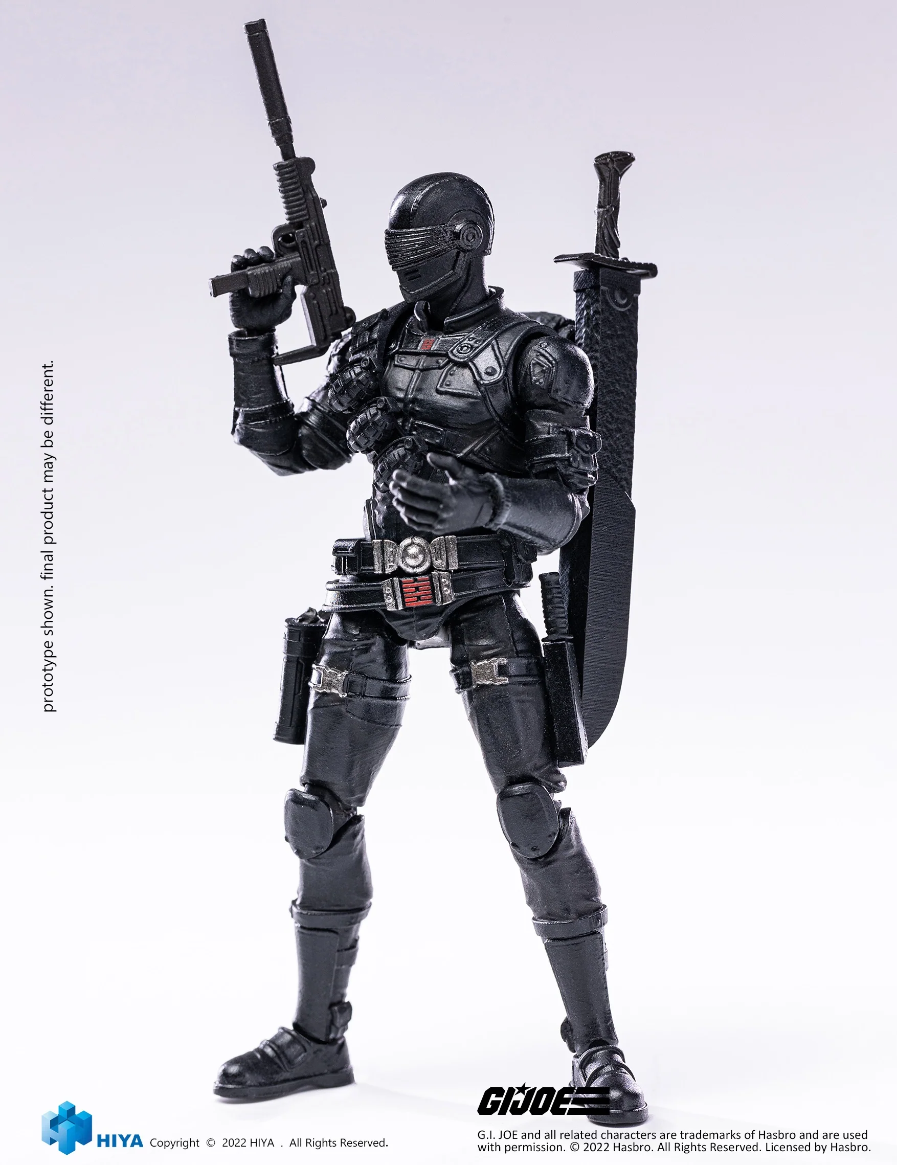 G.I.Joe - Snake Eyes - 1/18 (Hiya toys) - Image 3