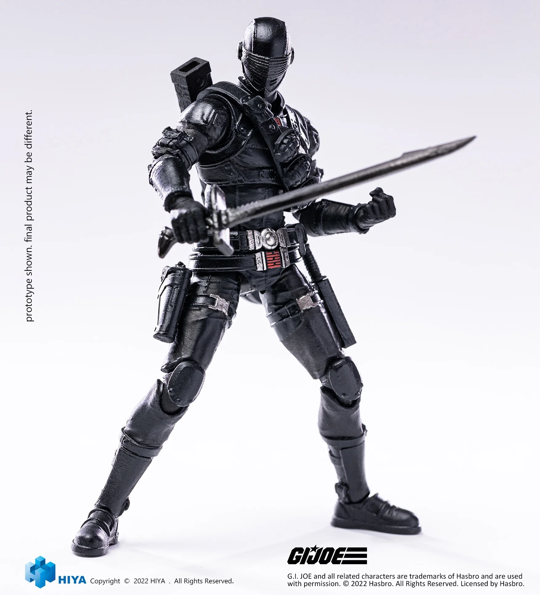 G.I.Joe - Snake Eyes - 1/18 (Hiya toys) - Image 4