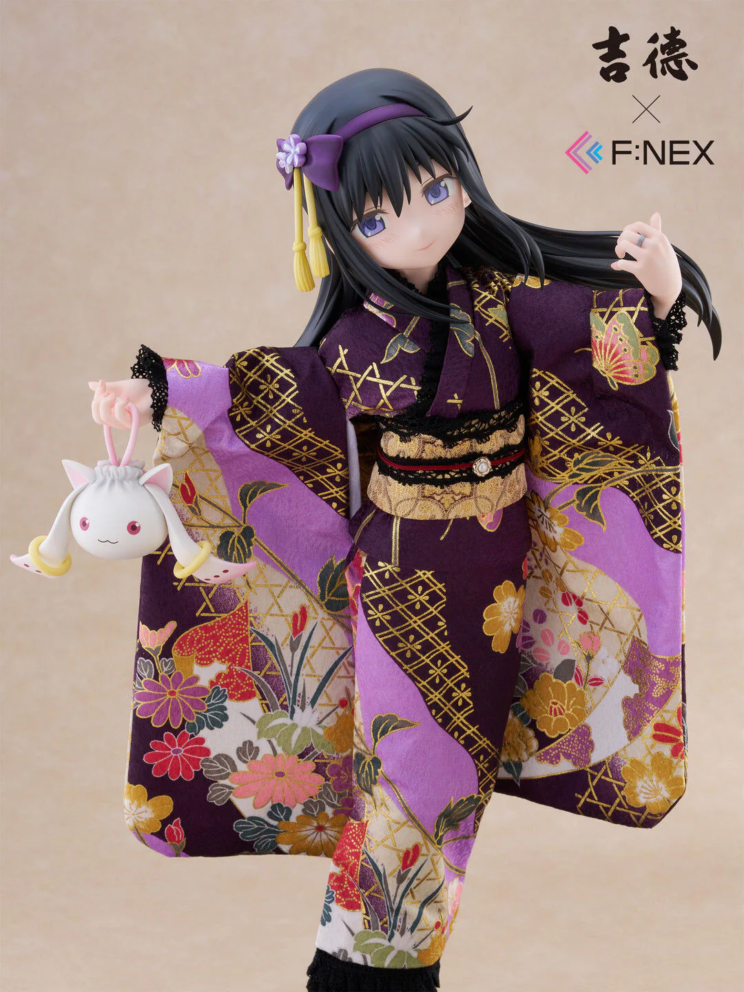 Gekijouban Mahou Shoujo Madoka★Magica: Hangyaku no Monogatari - Akemi Homura - F:Nex - 1/4 - Nihon Ningyou (FuRyu, Yoshitoku) - Image 5