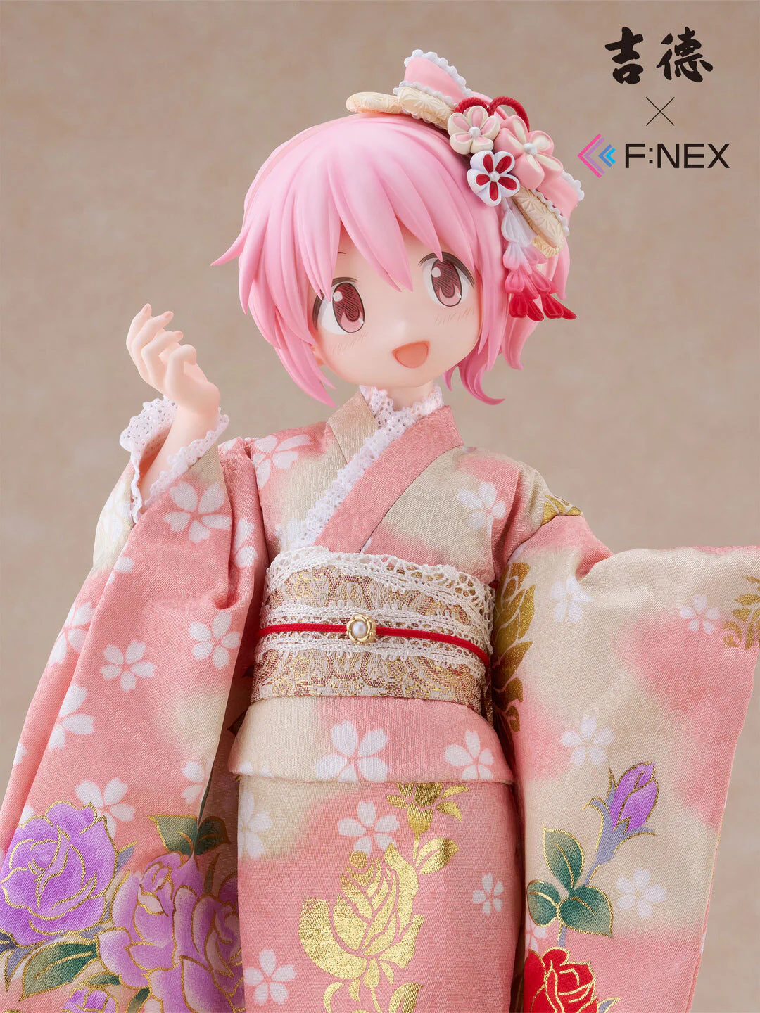 Gekijouban Mahou Shoujo Madoka★Magica: Hangyaku no Monogatari - Kaname Madoka - F:Nex - 1/4 - Nihon Ningyou (FuRyu, Yoshitoku) - Image 7