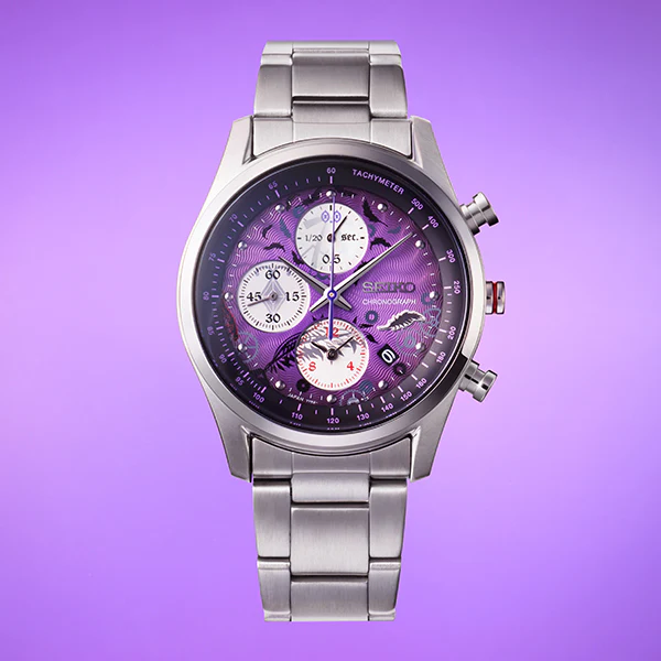 Gekijouban Mahou Shoujo Madoka★Magica - Walpurgisnacht: Rising - Homura Model Wristwatch (Seiko) [Shop Exclusive] - Image 2