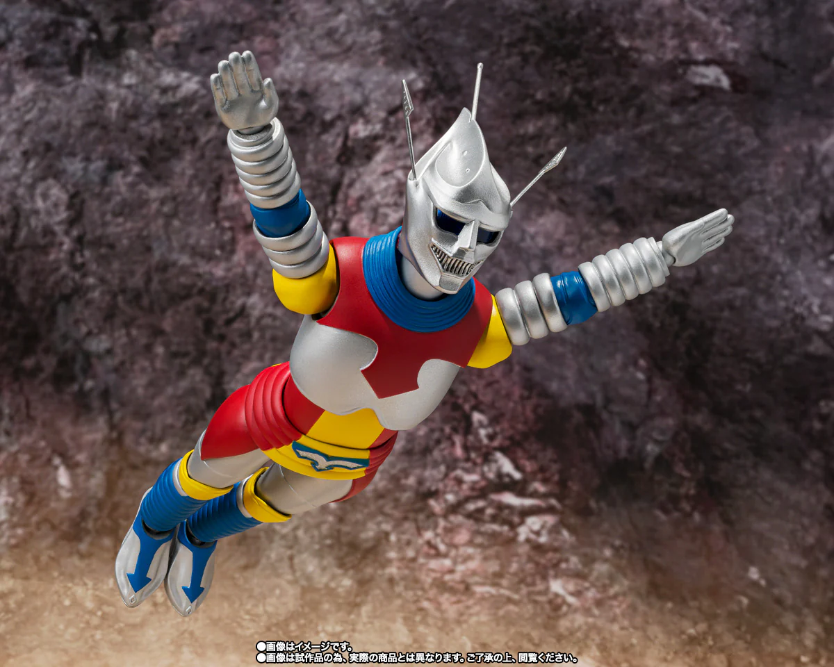 Gojira vs. Megalon - Jet Jaguar - S.H.MonsterArts - 1973 (Bandai Spirits) [Shop Exclusive] - Image 4