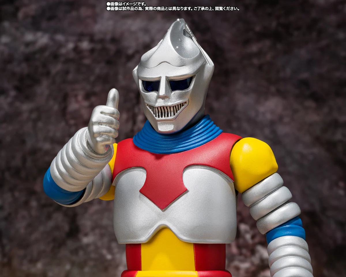 Gojira vs. Megalon - Jet Jaguar - S.H.MonsterArts - 1973 (Bandai Spirits) [Shop Exclusive] - Image 6