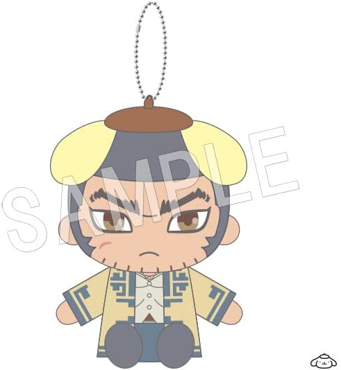 Golden Kamuy - Sanrio Characters - Tanigaki Genjirou - Golden Kamuy x Sanrio Characters - Osuwari Nuigurumi Mascot - Plush Mascot - Pom Pom Purin (Chugai Mining)