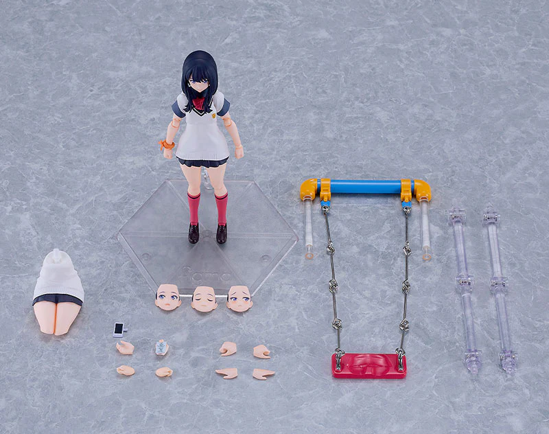 Gridman Universe - Takarada Rikka - Figma #664 - Gridman Universe ver. (Max Factory) - Image 5