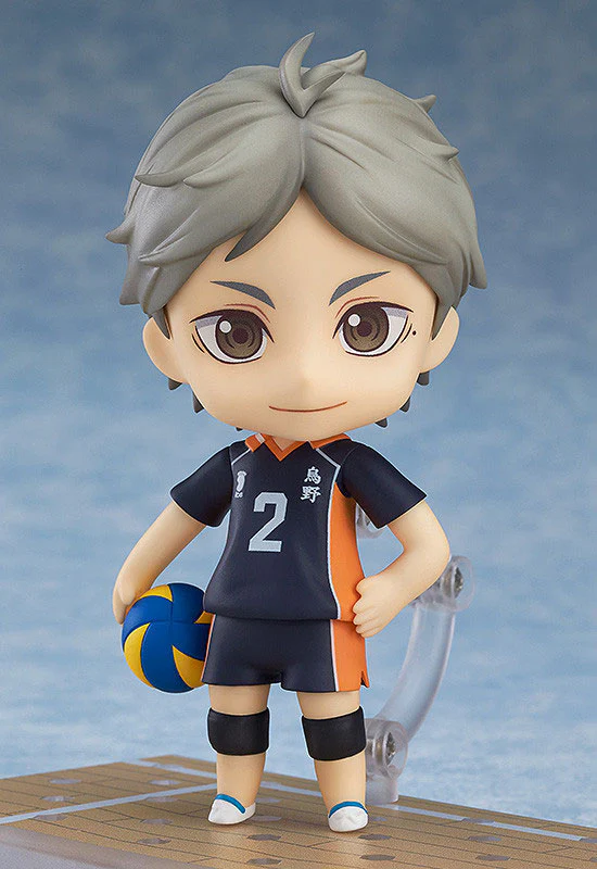 Haikyuu!! Karasuno Koukou VS Shiratorizawa Gakuen Koukou - Sugawara Koushi - Nendoroid #665 - 2024 Re-release (Good Smile Company, Orange Rouge) - Image 2