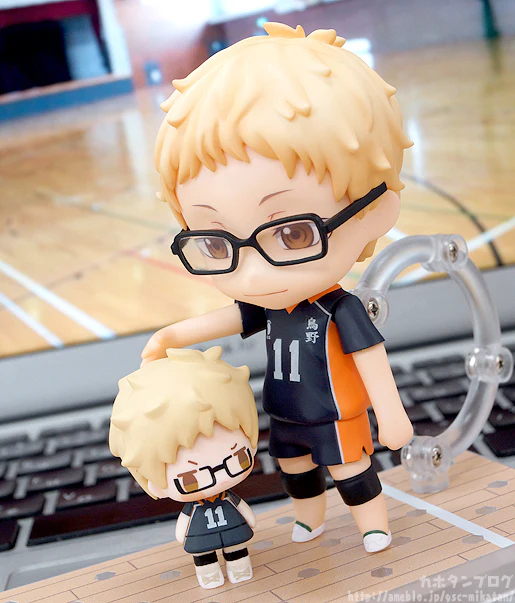 Haikyuu!! Second Season - Tsukishima Kei - Nendoroid #616 - 2023 Re-release (Orange Rouge) - Image 3