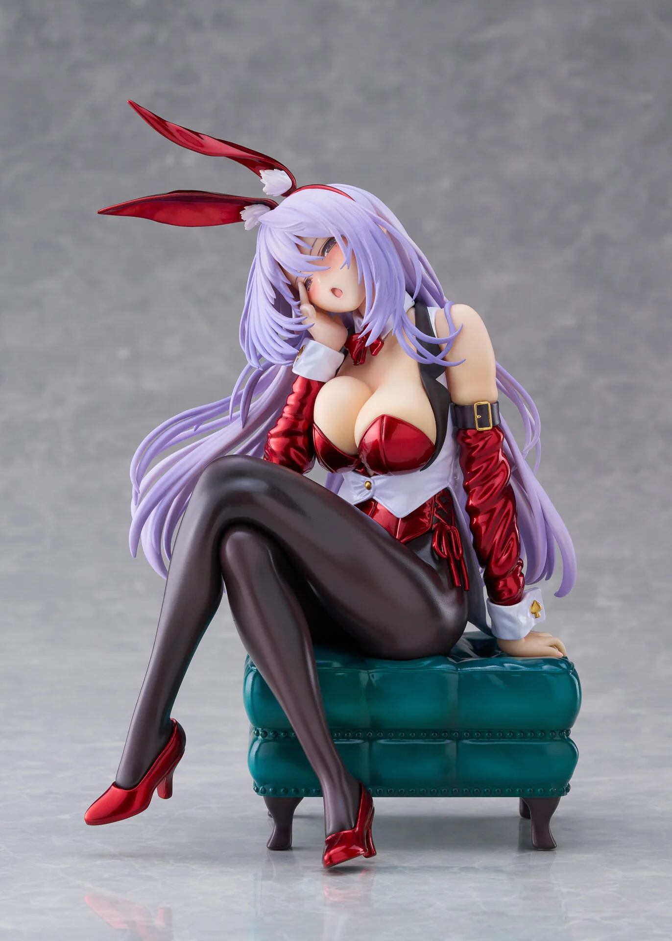 Hanikami, Kanojo wa Koi o Suru - Amagasa Tsuduri - 1/7 - Bunny Style, Christmas Santa Color (PLUM) - Image 5