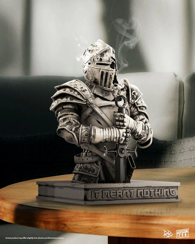 Hell Chamber: The Phantom Knight by Rob Bowyer 10 Inch Porcelain Incense Chamber - Image 4