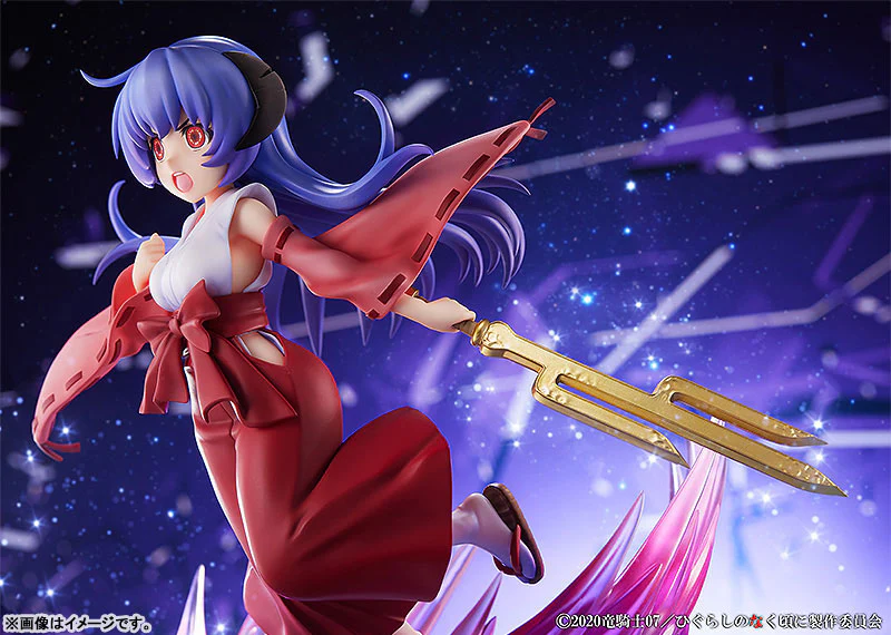 Higurashi no Naku Koro ni Sotsu - Furude Hanyuu - 1/7 - Onigari-no-Ryuo Ver. (Good Smile Company, Miyuki) - Image 4