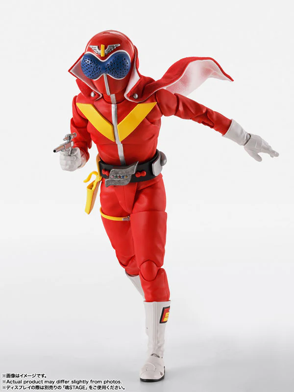 Himitsu Sentai Gorenger - Akarenger - S.H.Figuarts - S.H.Figuarts Shinkocchou Seihou - Super Sentai 50th Anniversary Ver. (Bandai Spirits) - Image 8