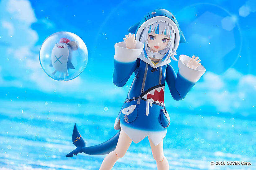 Hololive - Bloop - Gawr Gura - Figma #618 (Max Factory) - Image 2