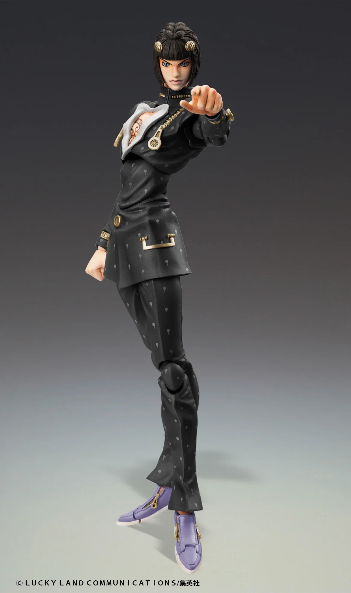 Jojo no Kimyou na Bouken - Ougon no Kaze - Bruno Bucciarati - Mario Zucchero - Super Action Statue - Ver.Black (Medicos Entertainment) - Image 3