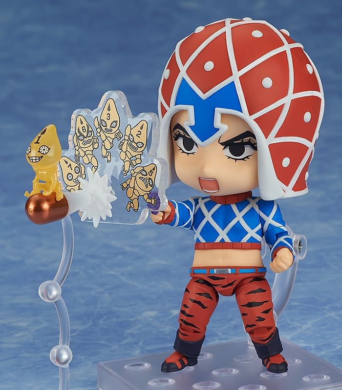 Jojo no Kimyou na Bouken - Ougon no Kaze - Guido Mista - Sex Pistols - Nendoroid #1356 - 2024 Re-release (Good Smile Company, Medicos Entertainment) - Image 4
