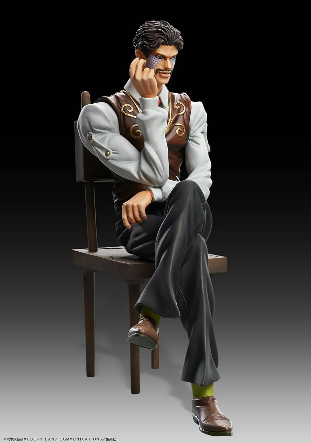 Jojo no Kimyou na Bouken - Stardust Crusaders - Daniel J. D'Arby - Statue Legend #53 - 2024 Re-release (Di molto bene) - Image 4