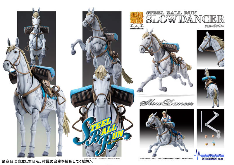 Jojo no Kimyou na Bouken - Steel Ball Run - Slow Dancer - Super Action Statue (Medicos Entertainment) - Image 3