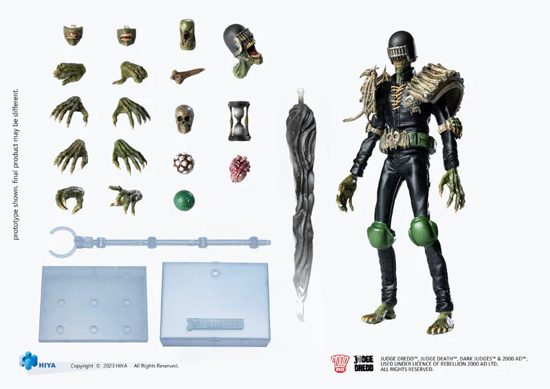Judge Dredd - Judge Death - 1/12 (Hiya Toys) - Image 7