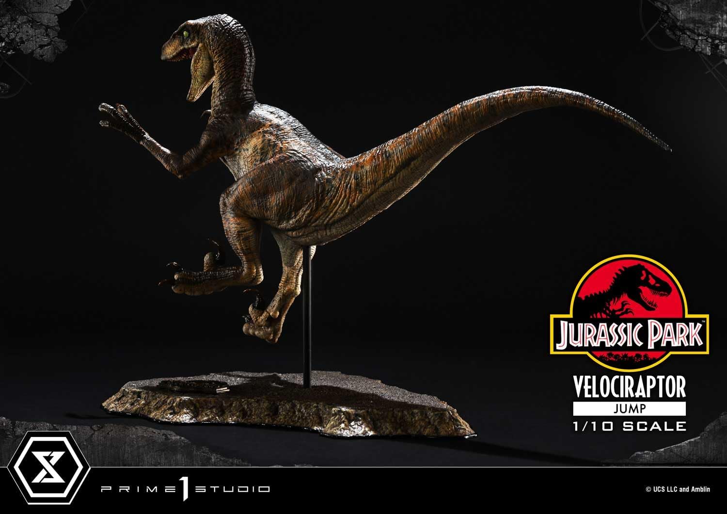 Jurassic Park - Velociraptor - Prime Collectible Figures PCFJP-06 - 1/10 - Jump (Prime 1 Studio) - Image 4