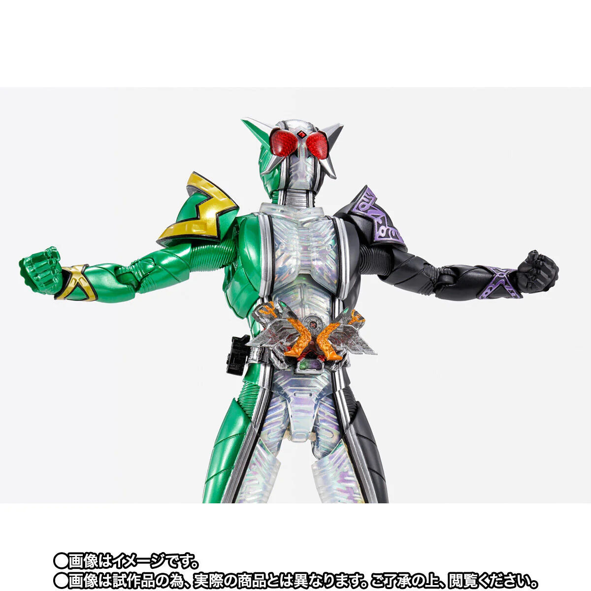 Kamen Rider W - Kamen Rider Double Cyclone Joker Xtreme - S.H.Figuarts - S.H.Figuarts Shinkocchou Seihou (Bandai Spirits) [Shop Exclusive] - Image 3