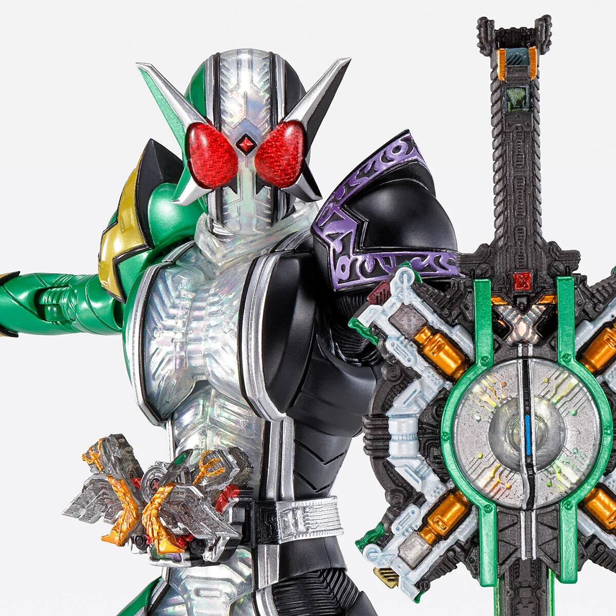 Kamen Rider W - Kamen Rider Double Cyclone Joker Xtreme - S.H.Figuarts - S.H.Figuarts Shinkocchou Seihou (Bandai Spirits) [Shop Exclusive] - Image 7