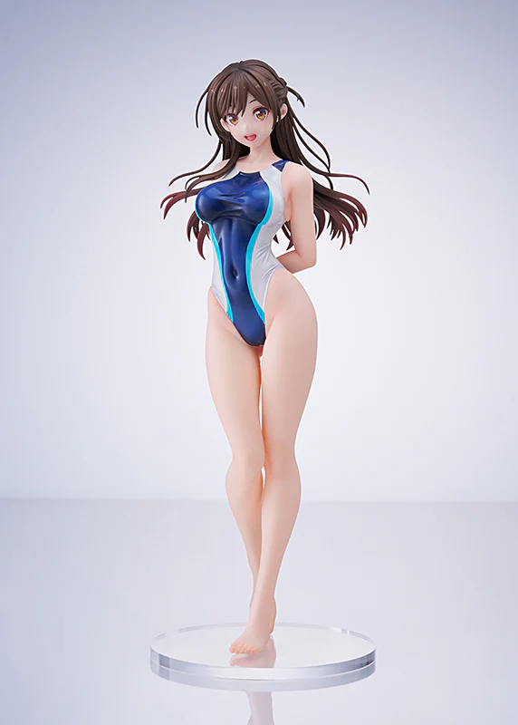 Kanojo, Okarishimasu - Mizuhara Chizuru - 1/7 - Kyouei Mizugi Blue Ver. (Amakuni, Hobby Japan) [Shop Exclusive] - Image 2