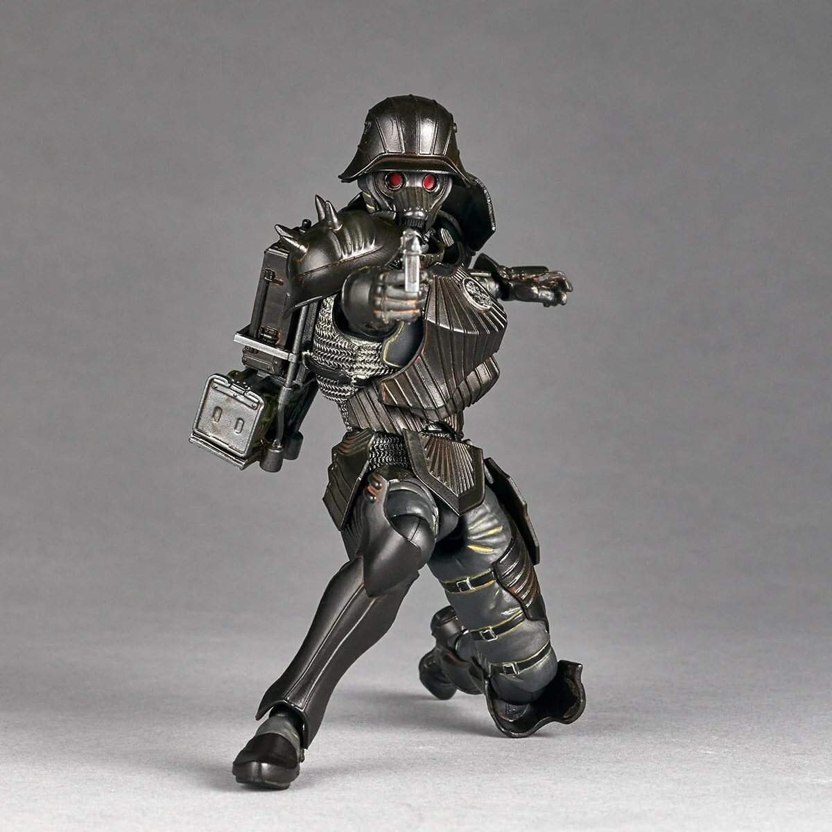 Kerberos Panzer Jäger - Kerberos Saga - Protect Gear - KT Project (KT-039) - Revoltech - Sonderplattenpanzer 34, Black Ver. (Kaiyodo) - Image 6