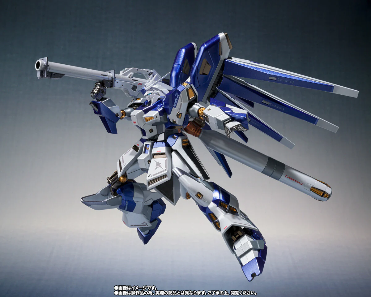 Kidou Senshi Gundam Gyakushuu no Char - Beltorchika's Children - RX-93-ν2 Hi-v Gundam - Metal Robot Spirits - Robot Spirits - Robot Spirits <Side MS> - -Amuro's Special Color- (Bandai Spirits) [Shop Exclusive] - Image 5