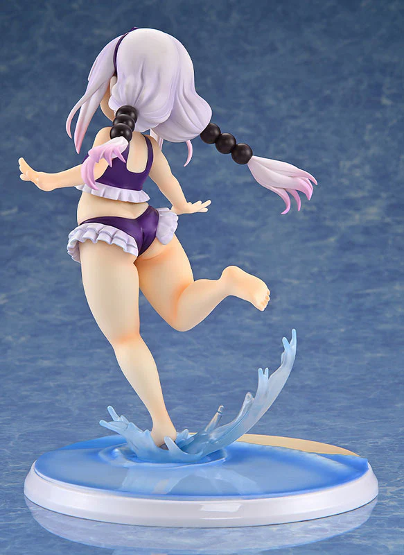 Kobayashi-san chi no Maid Dragon - Kanna Kamui - 1/6 - Excited to Wear a Swimsuit at Home Ver., Purple (Kaitendoh) - Image 2