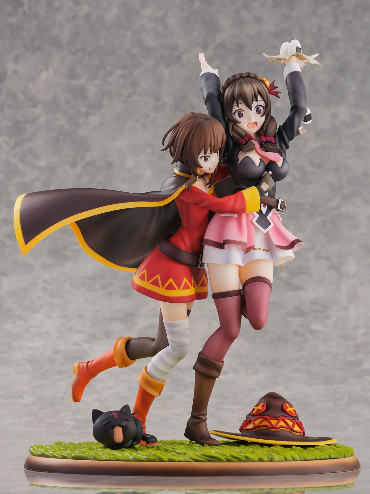 Kono Subarashii Sekai ni Bakuen o! - Chomusuke - Megumin - Yunyun - Shibuya Scramble Figure - 1/7 - Futari wa Tomodachi Ver. (eStream) - Image 3