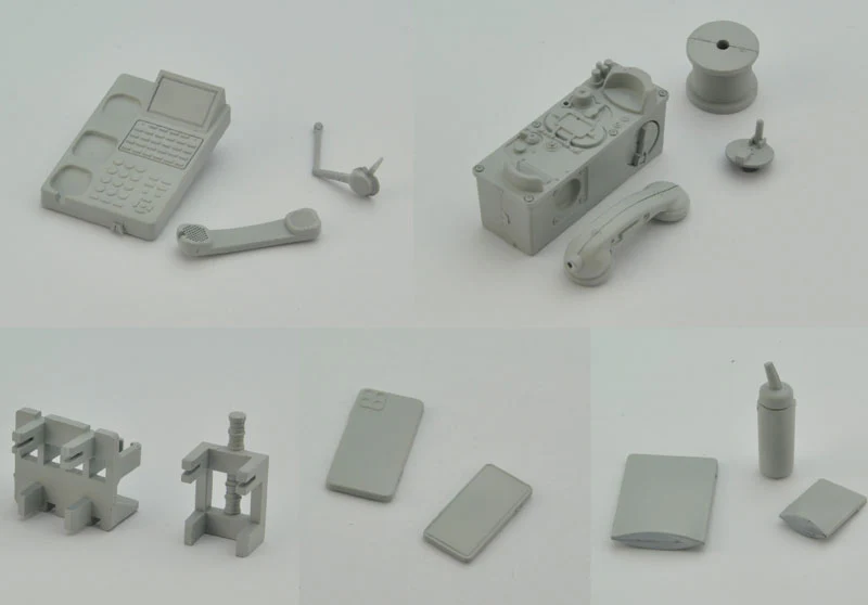 LittleArmory [LD040] Desk Work Tool A 1/12 Plastic Model - Image 5