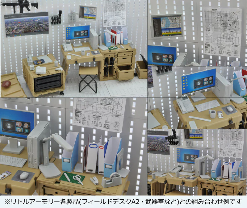 LittleArmory [LD040] Desk Work Tool A 1/12 Plastic Model - Image 7