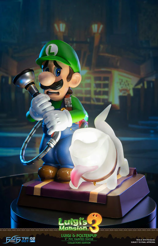 Luigi's Mansion 3/ Luigi 9 Inch PVC Statue Collector Edition - Image 5