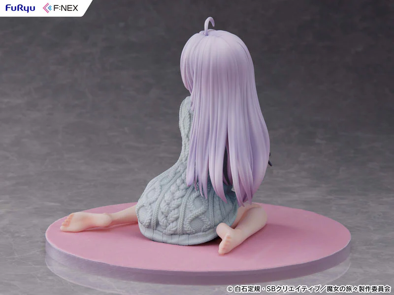 Majo no Tabitabi - Elaina - F:Nex - 1/7 - Knit ver., Repaint Blue (FuRyu) - Image 6
