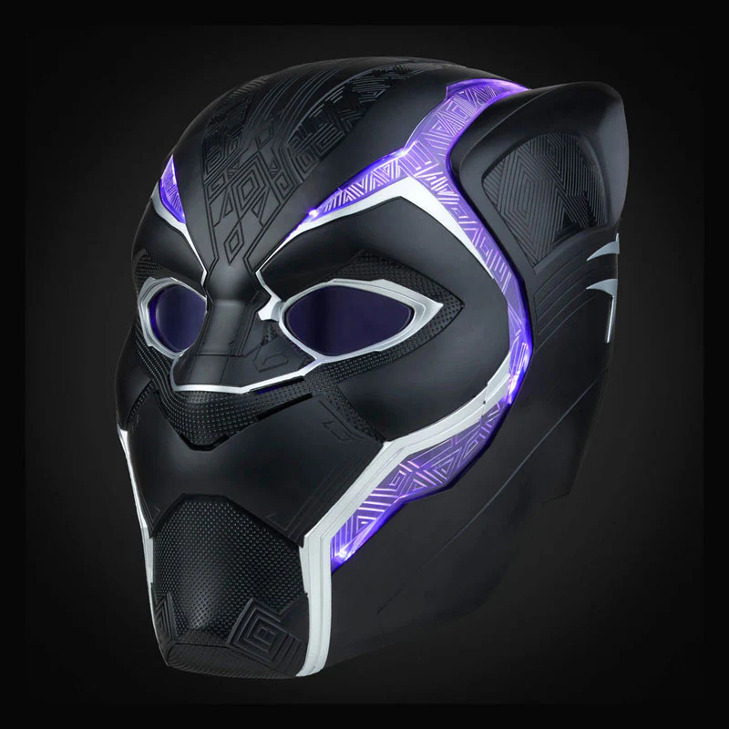 "Marvel" "Marvel Legends" 1/1 Scale Replica Black Panther Mask [Movie "Black Panther"] - Image 5