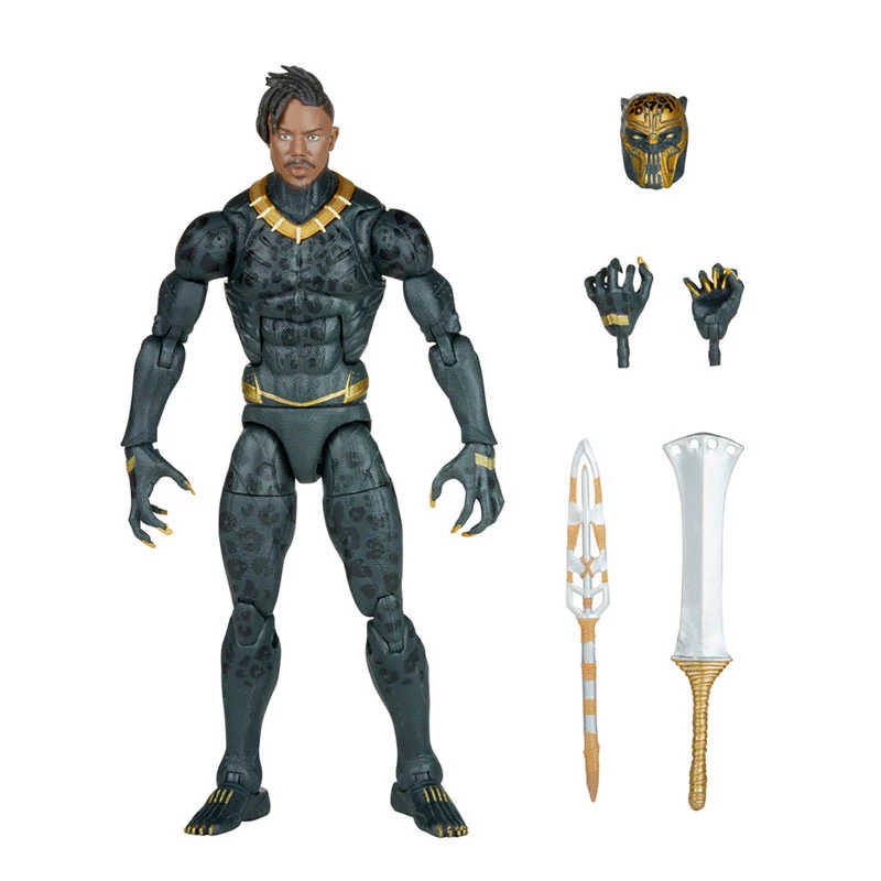 Marvel - Marvel Legends: 6 Inch Action Figure - MCU Series / Legacy Collection: Erik Killmonger [Movie / Black Panther] - Image 3