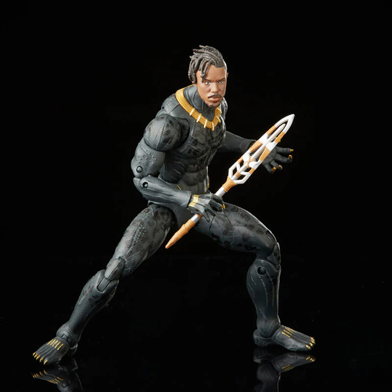Marvel - Marvel Legends: 6 Inch Action Figure - MCU Series / Legacy Collection: Erik Killmonger [Movie / Black Panther] - Image 6