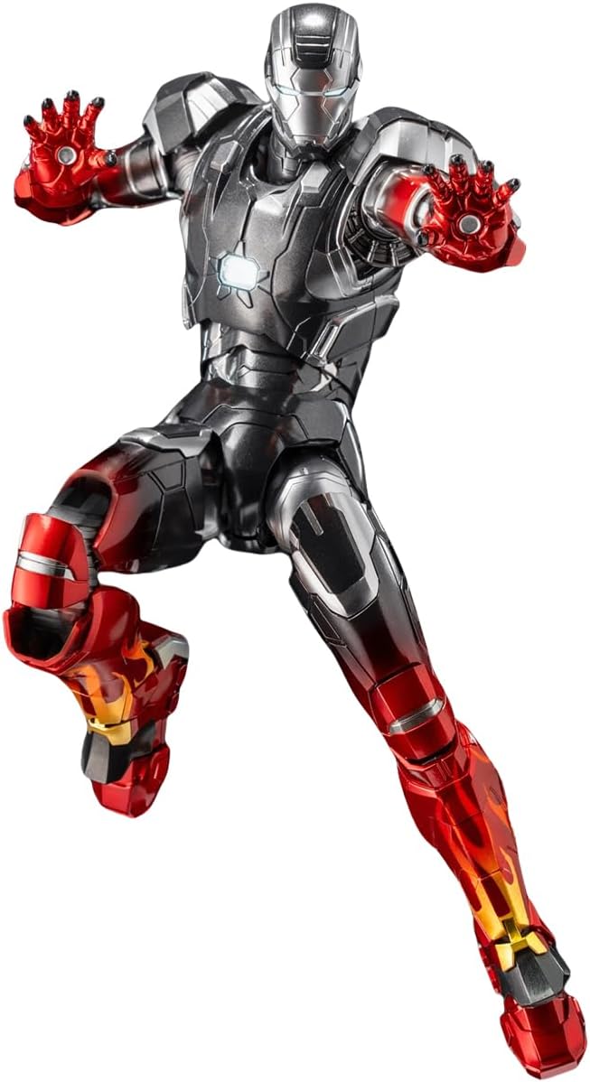 Marvel Studios' The Infinity Saga DLX - Iron Man - Mark 22 Hot Rod (Threezero)