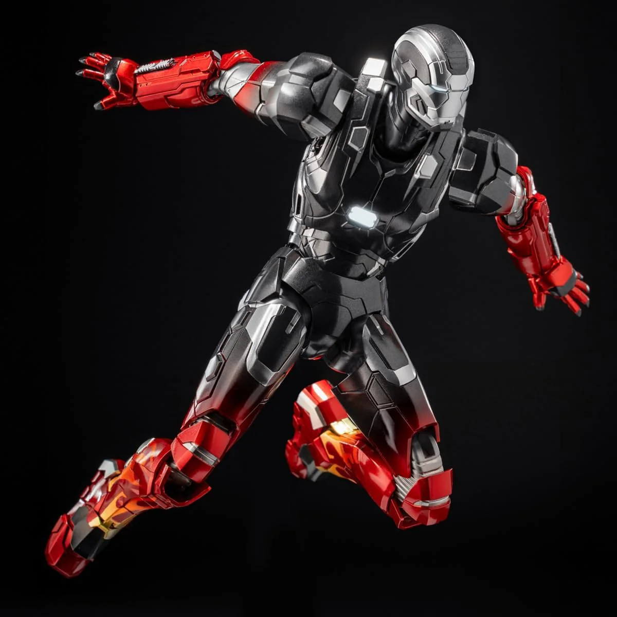 Marvel Studios' The Infinity Saga DLX - Iron Man - Mark 22 Hot Rod (Threezero) - Image 2