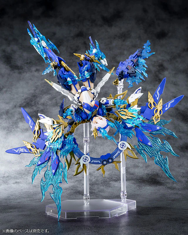 Megami Device AUV Susanowo Blue Flame 1/1 Plastic Model - Image 10