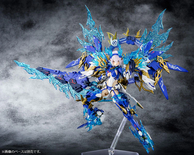 Megami Device AUV Susanowo Blue Flame 1/1 Plastic Model - Image 4